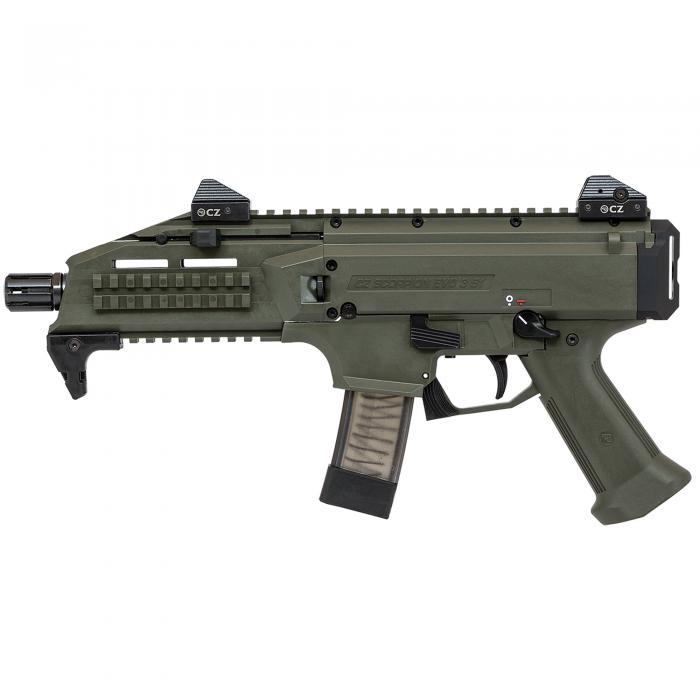 CZ Scorpion Pistol 9mm OD Green
