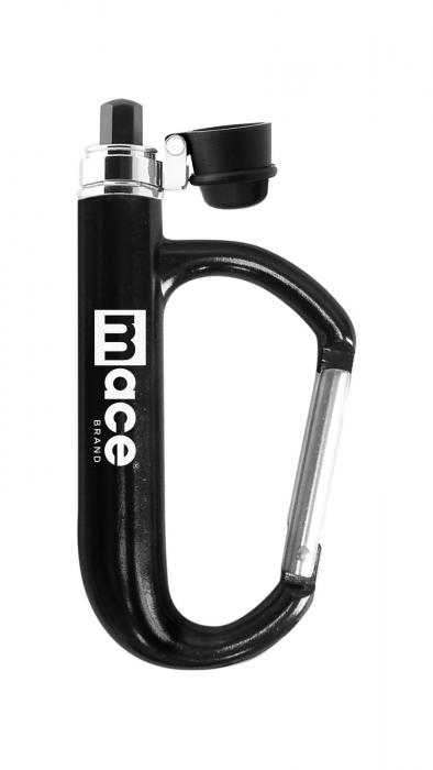 Mac Black Carabiner Pepper Spry