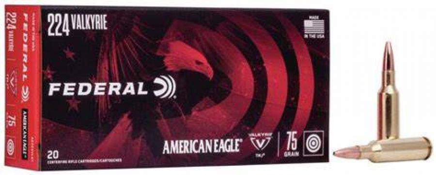 Fed Am Eagle 224vlk 75gr Tmj