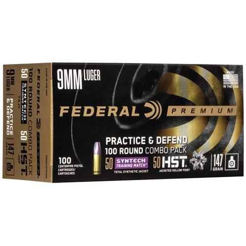 Federal Practice & Defend 9mm Hst/syn