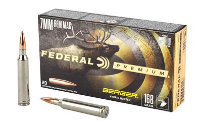 Fed Prm 7mmrem 168gr Hyb Hr
