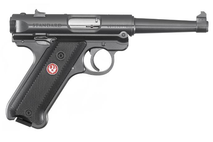 Ruger Mark IV Standard .22 LR 4.75" Tapered Barrel 10rd x2 Blued Finish 401-img-0