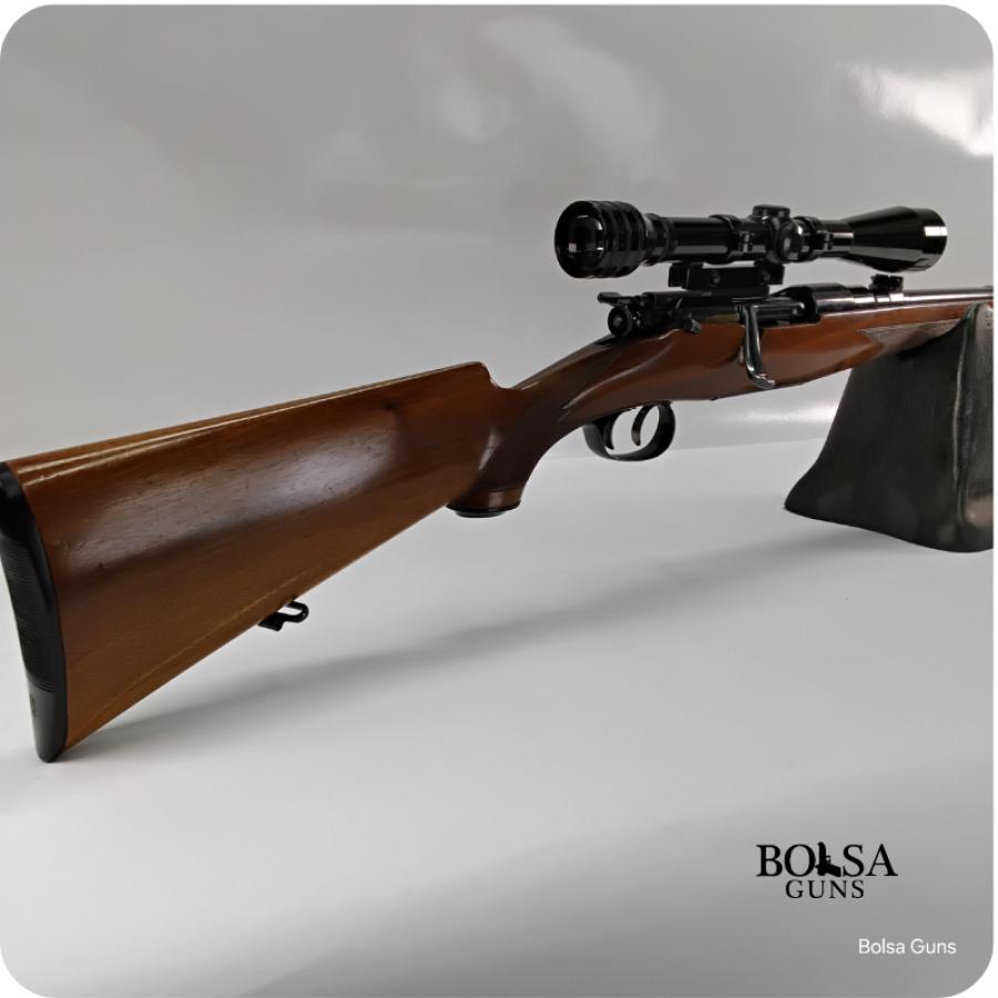 CONSIGNMENT MANNLICHER 1952 .257 ROBERTS W/ RED FIELD 6X SCOPE-img-1
