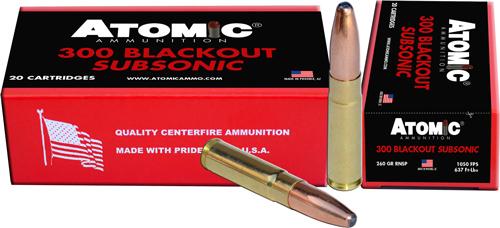Atomic Ammo .300aac Blackout