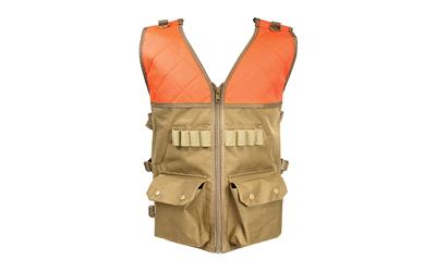 Ncstar Vism Hunting Vest Org/tan
