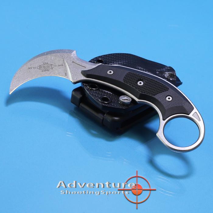 118-10r Microtech Iconic Fixed RH Stnwsh