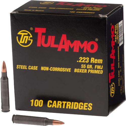 Tulammo 223 Rem/5.56 Nato FMJ 55gr