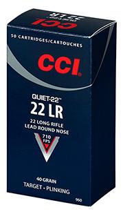 CCI 960 22lr Quiet-22 Lead Round
