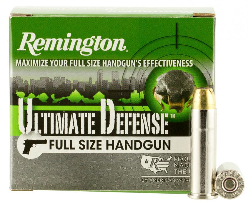 Remington Ultimate Defense .357mag 125gr Bjhp