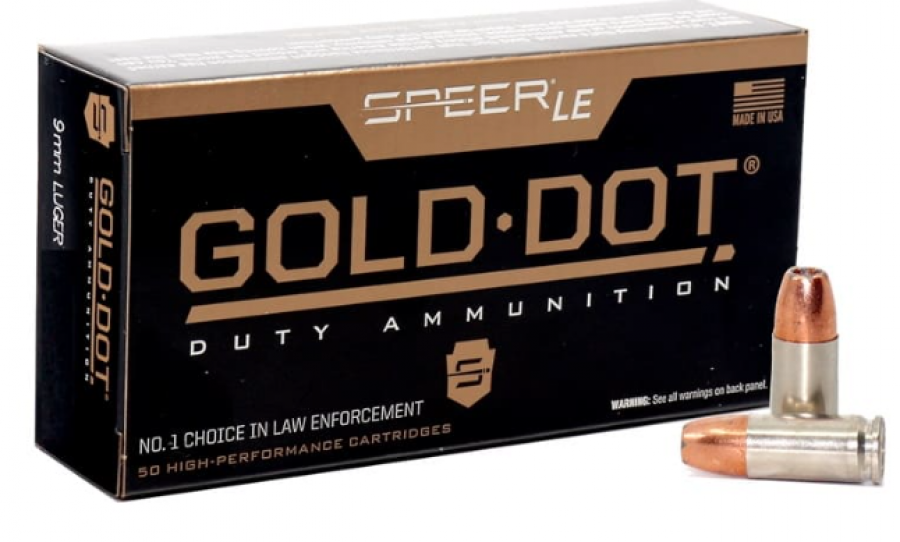 Speer Cci Gold Dot 53617 9mmp 124gr Gdhp 50rd Bx Le | TP Outdoors