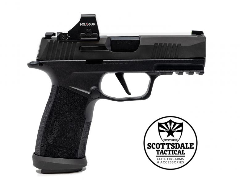 Sig Sauer P365 Xmacro Tacops With Holosun Hs407k Installed