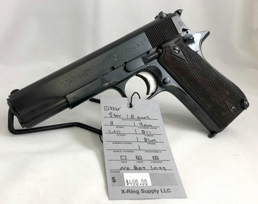 Star Eibar/ R Guns Model B