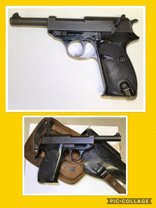 Walther P.38 9mm 5" 8rd x2