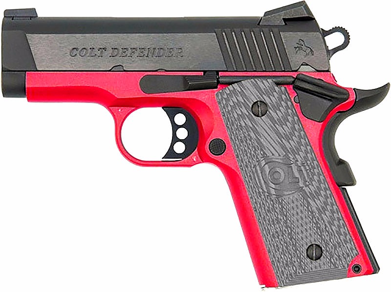 Defender 9mm Blk/red 3 8+1