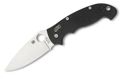 Spyderco Manix2 Xl Blk G10 Plainedge