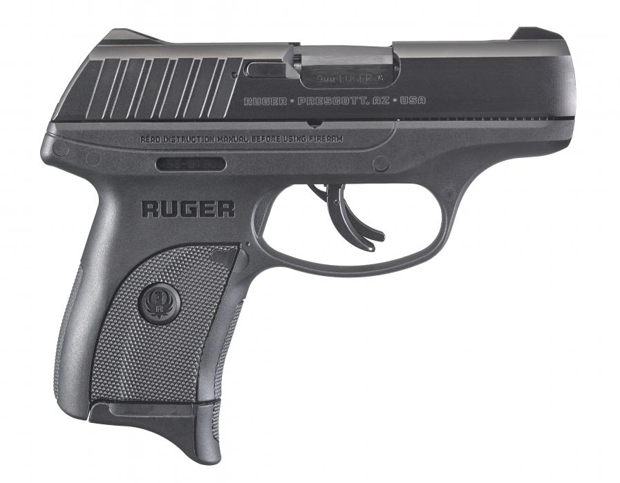 Ruger Ec9s 9mm 3.1" Blk 7rd