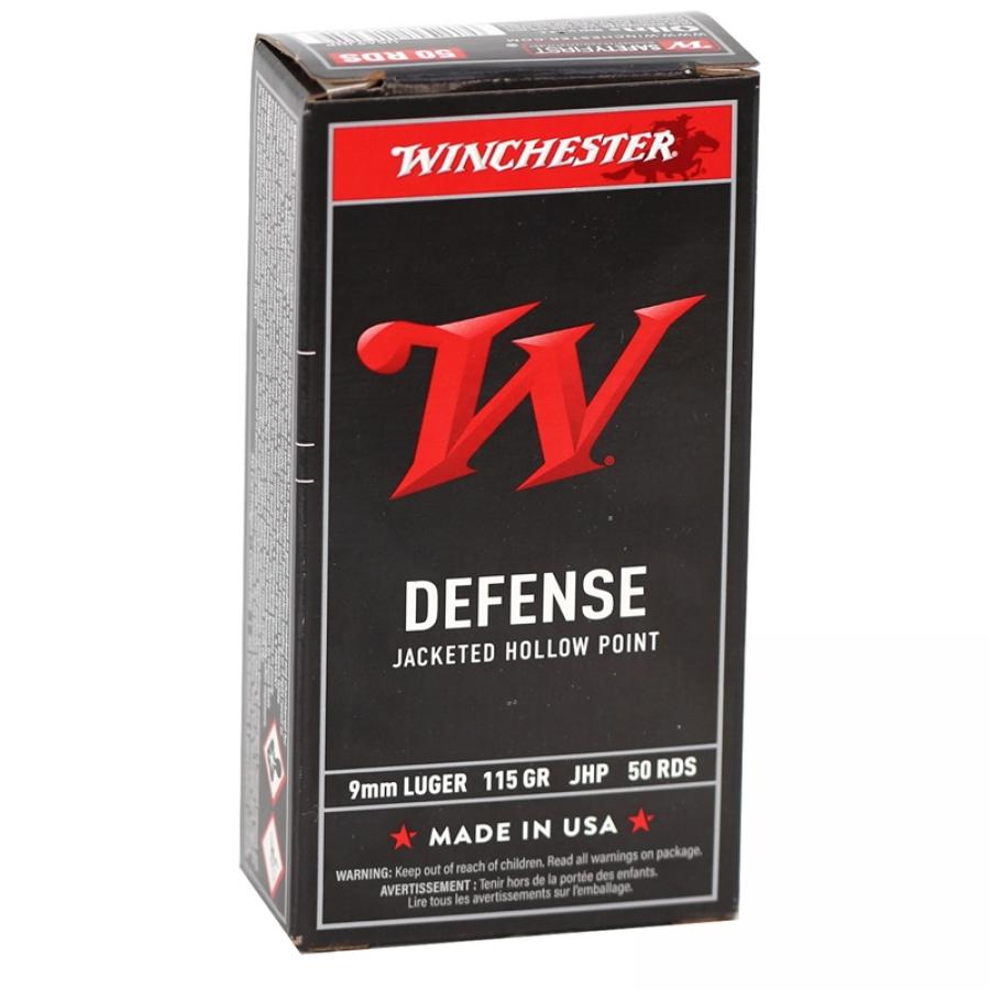 Winchester Ammo USA 9mm Jacketed Hollow