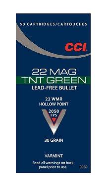 CCI Varmint 22 Magnum Jacketed Hollow
