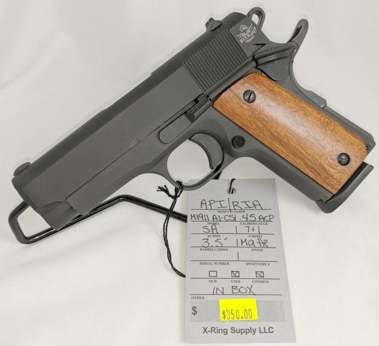 API Intl/ RIA M1911 A1-cs (a-4880)