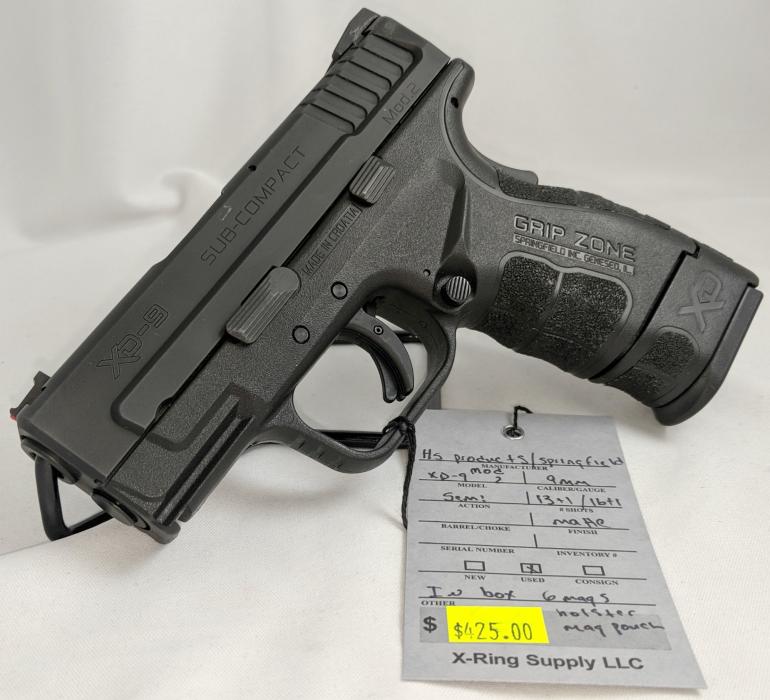 Springfield Armory Xd-9 Mod2 SC (a-4643)