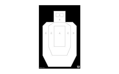 Action Tgt Ipsc Pbkb Paper 100pk