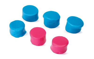 Walkers Silicon Plugs Pnk And Teal