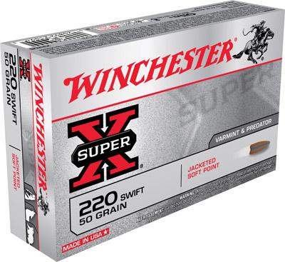 Winchester Ammo Super X 220 Swift