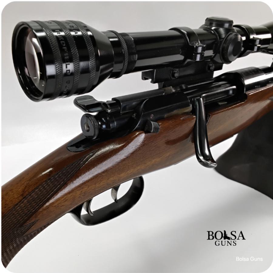 CONSIGNMENT MANNLICHER 1952 .257 ROBERTS W/ RED FIELD 6X SCOPE-img-2