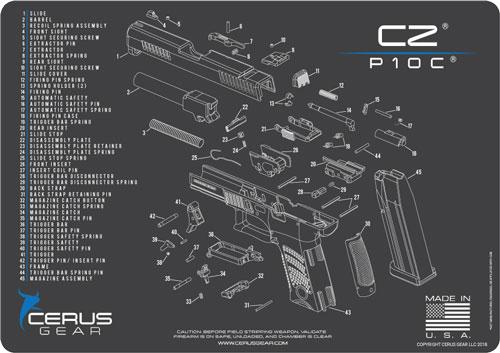 Cerus Gear 3mm Promats 12"x17"