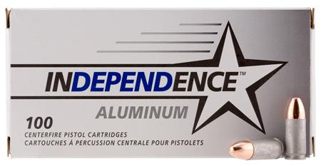 Independence 9MM 115gr FMJ 100rd Ial9115100