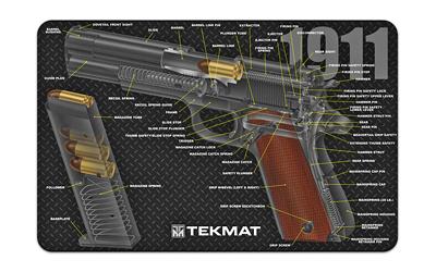 Tekmat Cutaway Pstl Mat 1911 Blk