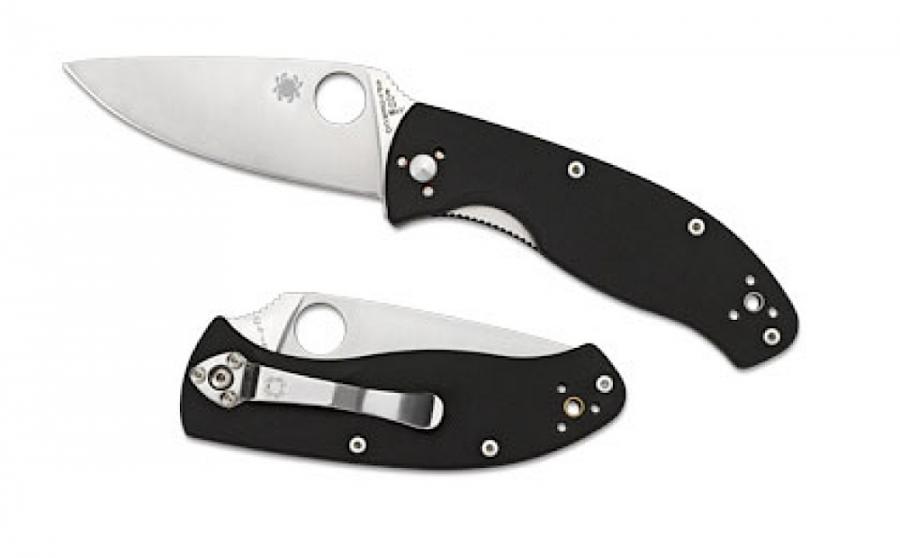 Spyderco G-10 Folder 8c13mov Satin Drop