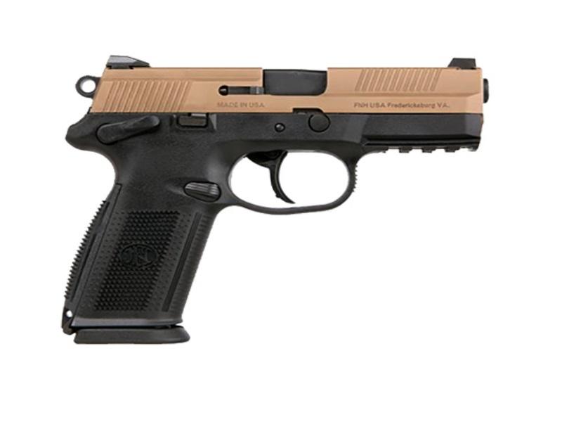 Fnx-9 9mm Fde/blk 17+1 Fs Sfty