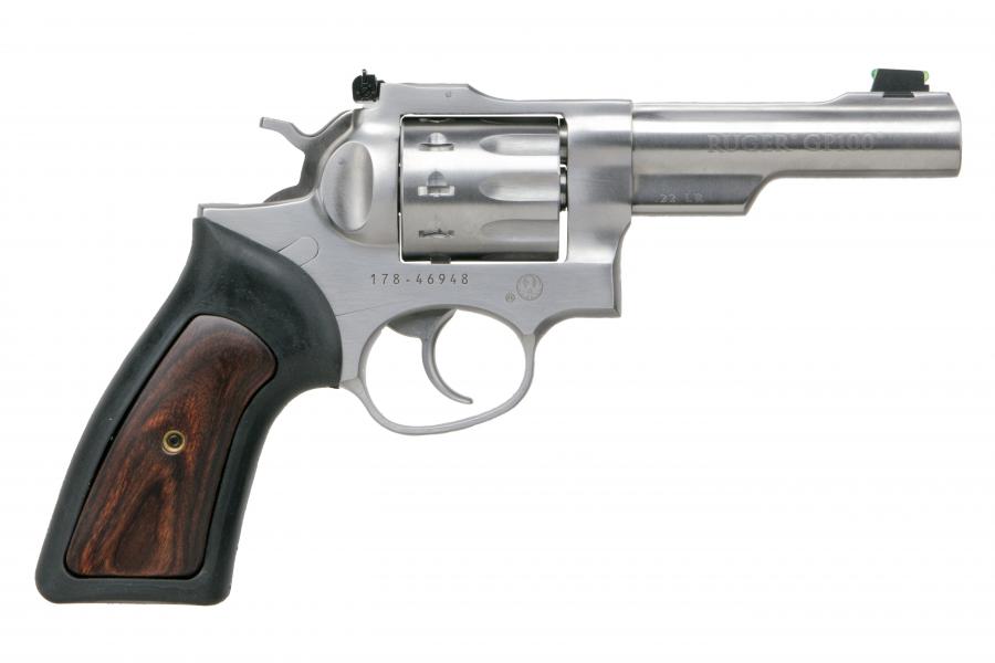 Ruger Gp100 22lr 10-shot 4" SS