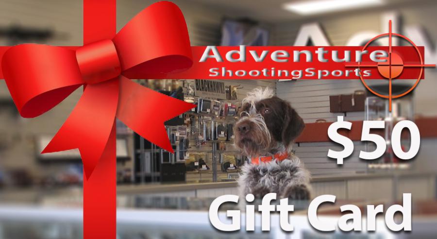 $50 Adventure Outdoor Gift Card