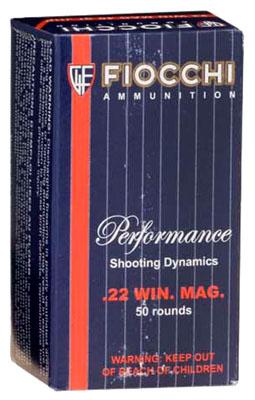 Fiocchi Pistol 22 Magnum Full Metal