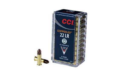 Cci Copper-22 22lr 21gr 50rd