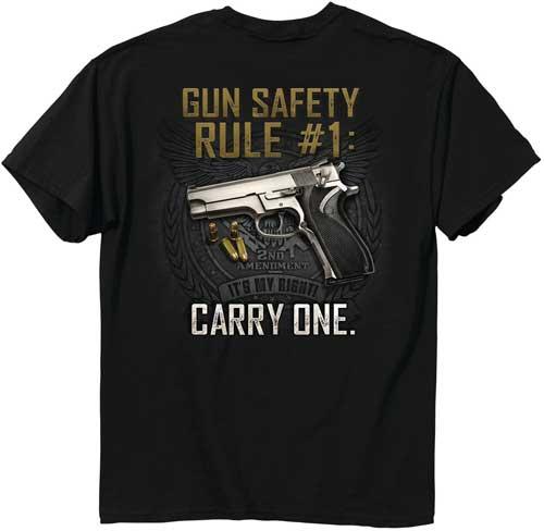 Buck Wear T-shirt "gun Safety