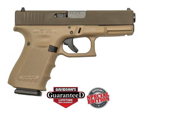 Glock Inc 19gen4 9x19 4.02" 15rd