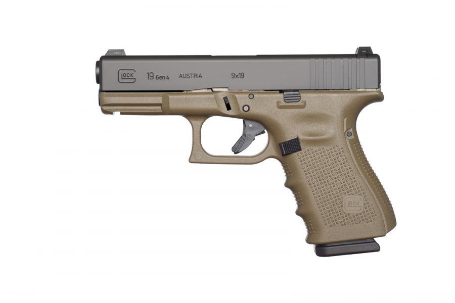 Glock 19 Gen 4 OD Green
