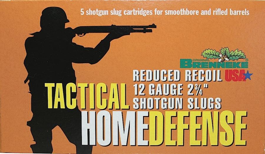 Brenneke Tactical Home Defense Slugs 12