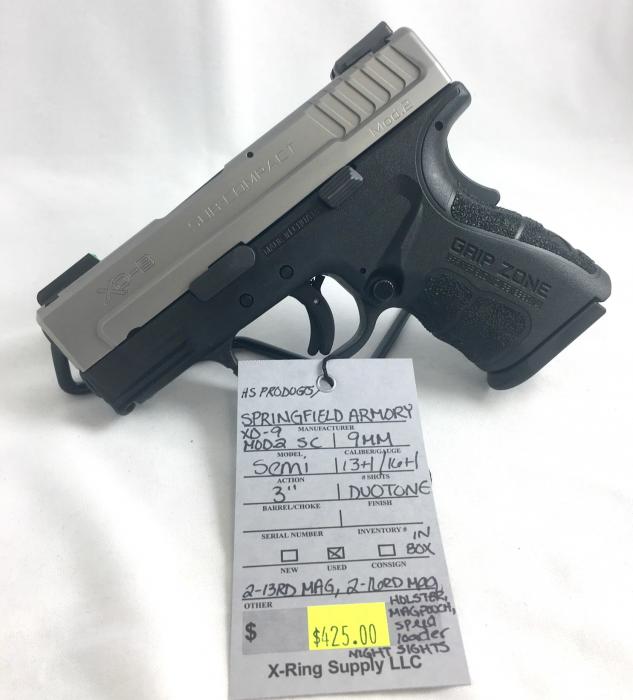 HS Product/ Springfield Armory Xd-9 Mod.2
