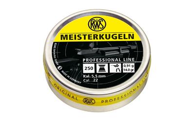 Rws Plts .22 Meisterkugeln 250/tin