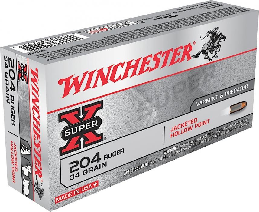 Winchester Ammo Super X 204 Ruger