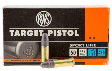 RWS Target Pistol 22lr 50rd