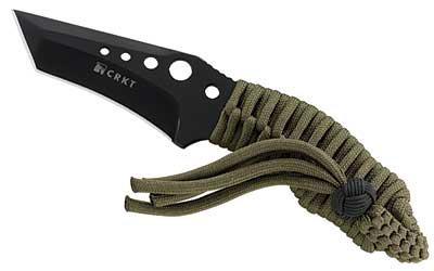 Crkt Triumph Neck Pln Fxd Bl/grn