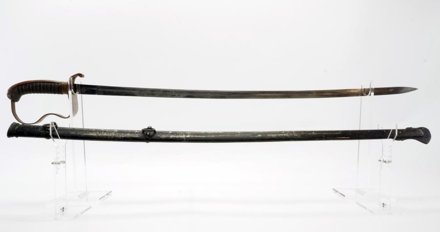 Imperial Russian Model 1881 Dragoon Officer Saber (Shashka Pattern) - Zlato-img-0
