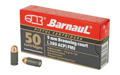 Barnaul 380auto 94gr Fmj94 50/500