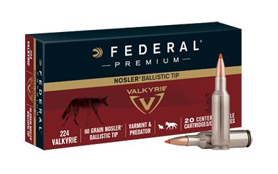 Federal Premium 224vlk 60gr Blstc Top