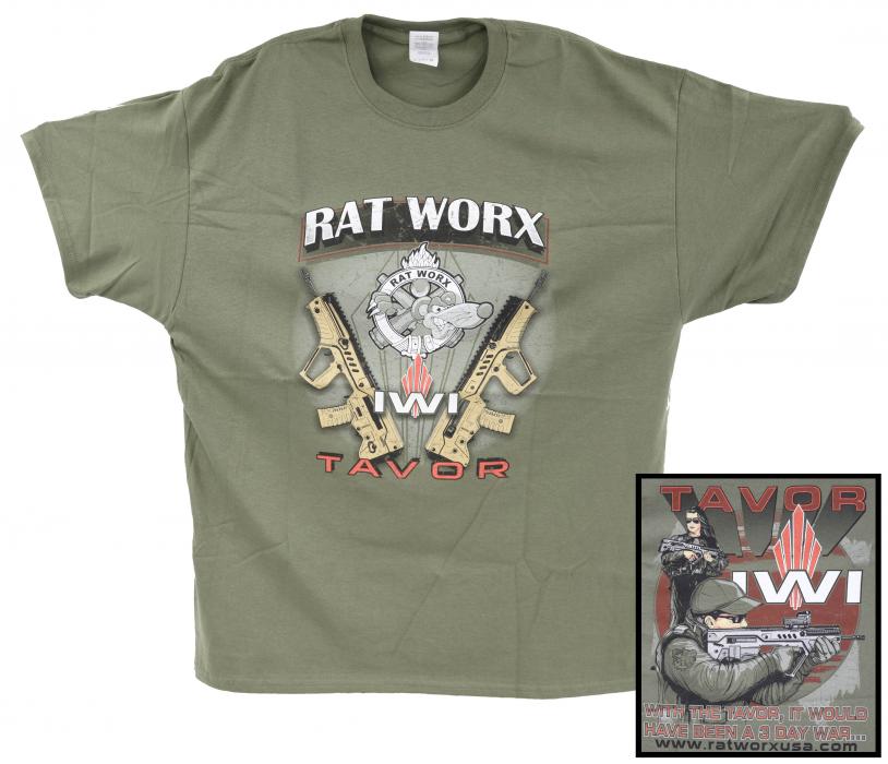 RAT Worx IWI Tavor T-shirt (large)